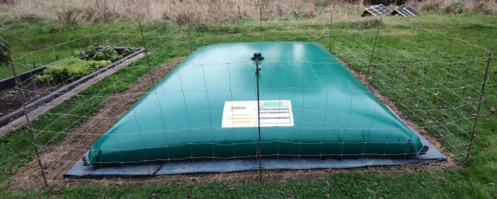 Eau de pluie : calculer le volume de votre citerne souple